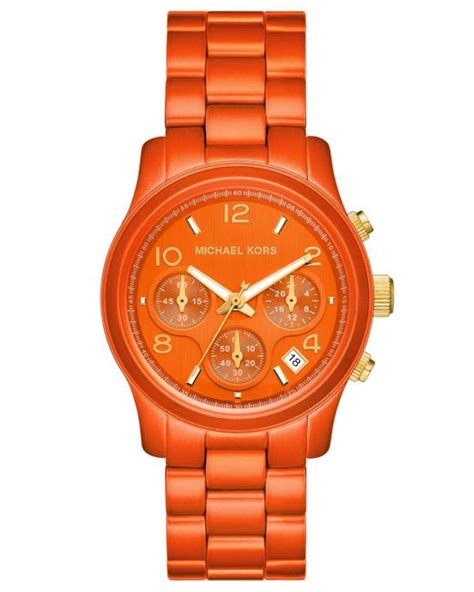 michael kors paris limited edition watch uk|Michael Kors orange watch.